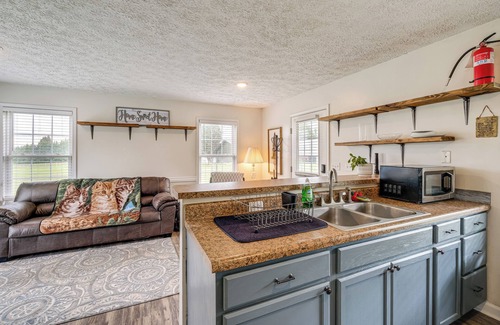 Redwood House | Pet-Friendly Home w/Fire Pit in Glade Hill!