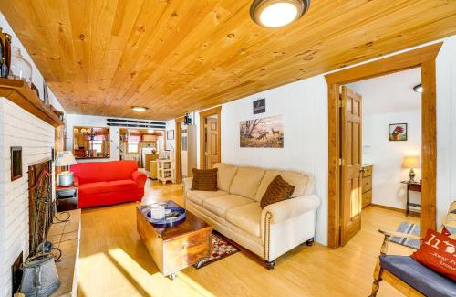 Irons House | Pet-Friendly Irons Cottage with Fire Pit and Fireplace