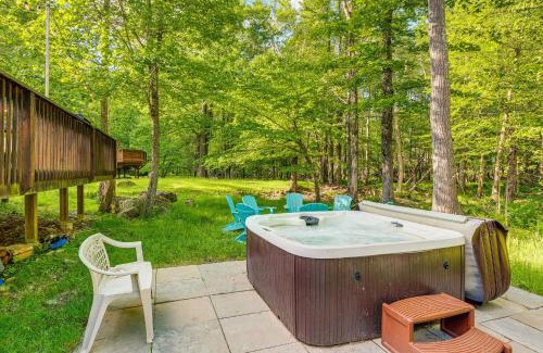 Locust Lake Village House | Pet-Friendly Pocono Lake Oasis with Game Room!
