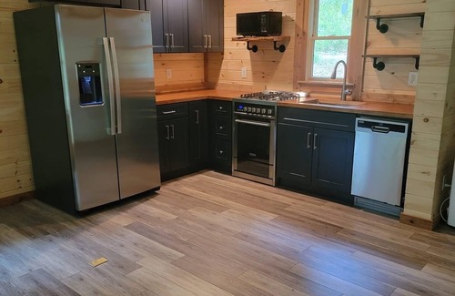Mineral Bluff Cabin | Pet Friendly Tiny Home on a trout stream in the Blue Ridge Mountains