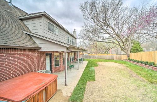 South Tulsa House | Pet-Friendly Tulsa Escape with Private Hot Tub!