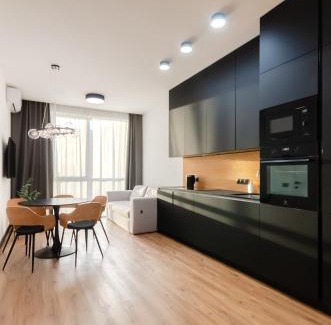 Afanasivsʹkyy Yar Apartment | Petrovdom Apartments 6-107 in RC Yaroslaviv Grad, Bulvarno-Kudriavska 17b