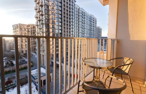 Afanasivsʹkyy Yar Apartment | Petrovdom Apartments 6-107 in RC Yaroslaviv Grad, Bulvarno-Kudriavska 17b
