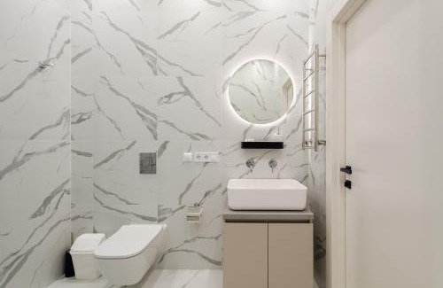 Afanasivsʹkyy Yar Apartment | Petrovdom Apatrments 4-196 in RC Yaroslaviv Grad, Bulvarno-Kudriavska 17