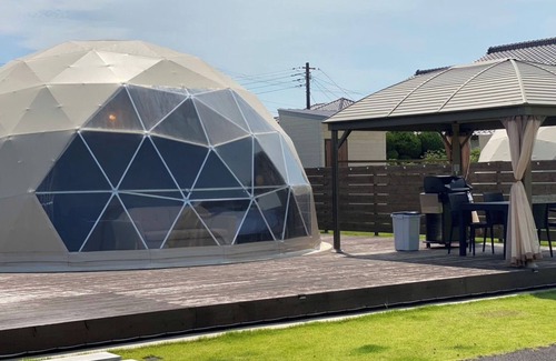 Katakai RV Rental | Pets allowed 7m dome tent A Room only plan /Sanbu District Chiba