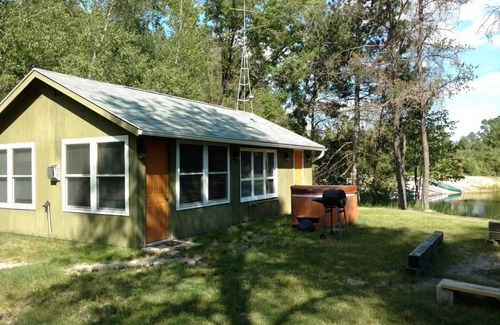 Black River Falls Cottage | Pheasant Cottage- Cottages On Serenity Lake- has best view of Serenity Lake!