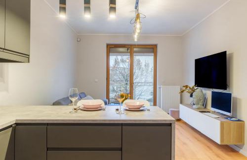 Sielce Apartment | Piękny Apartament Bobrowiecka z balkonem