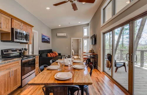 Pisgah Forest Cabin | PILOT COVE 1 BR Cabin - Modern Luxury w/Nature!