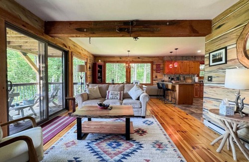 Sweden Cabin | Pine Haven | Peaceful Nature Retreat on 10 Acres + Hot Tub