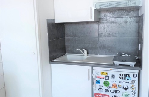 Lacanau-Ocean Apartment | Pleasant mezzanine studio with full ocean view