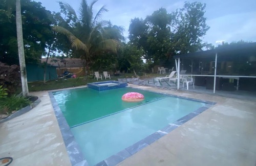 Florida Gardens Apartment | Pool House, Hot Tub, Fire Pit, and Gazebo