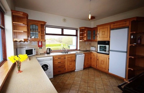 Inverin Ski Chalet | Pooreen House offering views of the Atlantic Ocean