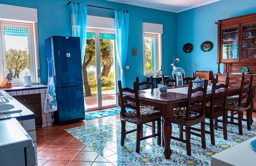 Milazzo Apartment | Portion of Villa overlooking the sea in the middle of a garden of ancient olive trees!