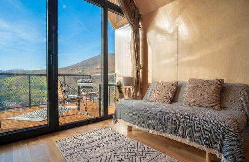 Hosszuheteny Apartment | Premium Sustainable Cabins Mecsek Reindeer