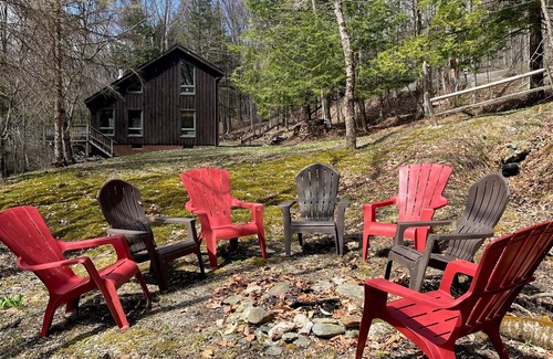 Williamstown Cabin | Private Berkshire Cabin on 27acres near Jiminy Peak.