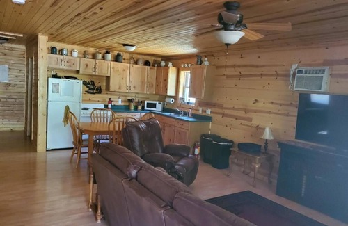Eau Claire County Cabin | Private cabin with direct ATV/UTV trail access
