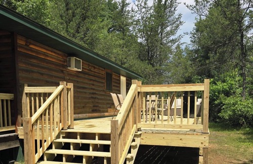 Eau Claire County Cabin | Private cabin with direct ATV/UTV trail access