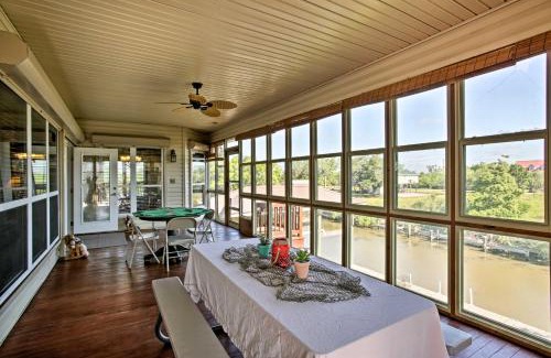 Lake Catherine House | Private Dock with Lift Waterfront New Orleans Home!