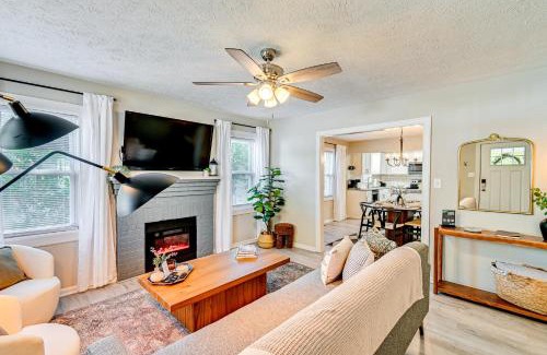 Terry Sanford House | Private Hot Tub and Cold Plunge Fayetteville Gem!