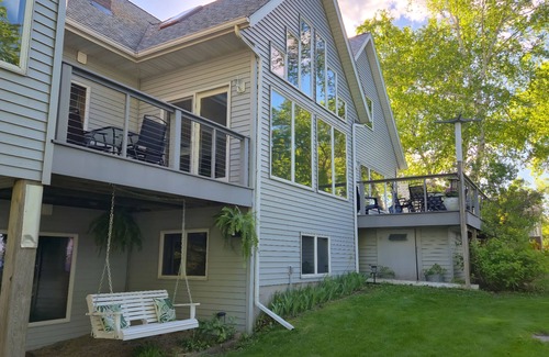 Miltona House | Private Lake Access! 7 King Beds! Spacious Retreat! Game Room! Workout Room!