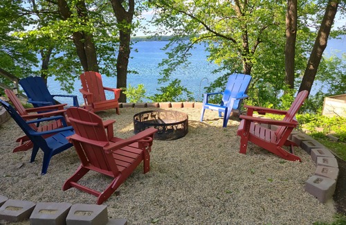 Miltona House | Private Lake Access! 7 King Beds! Spacious Retreat! Game Room! Workout Room!