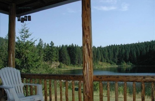 Kettle Falls Cabin | Private Lake with One 3 Bdrm 1 1/2 Bath Log Home. 175 Acres