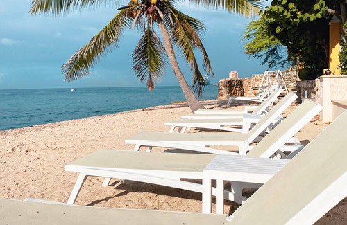 Pietermaai District Villa | Private oceanfront estate with staff onsite and private beach for 2 - 20 guests