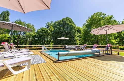 Levignac-de-Guyenne House | Private pool and decking, large garden, games room, short drive to town /shops