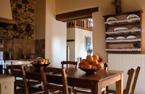 Xirokampi House | Private pool ★ Stone traditional villa ★ Sea View