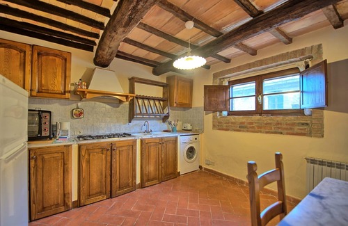 Montalcino Villa | Private Villa with A/C, private pool, WIFI, TV, patio, panoramic view, parking, close to Montalcino