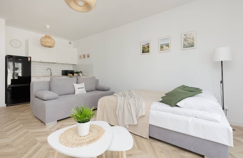 Ursus Apartment | Przy Forcie 12B | Sunny Studio | Balcony
