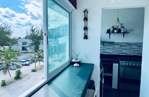 Punta Sam Apartment | Punta me Apartment with Terrace in Punta Sam Ferry