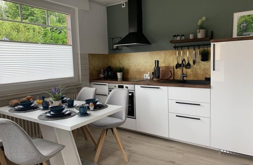 Emden Apartment | Quartier neun - apartment/apartment, shower, WC, 1 bedroom