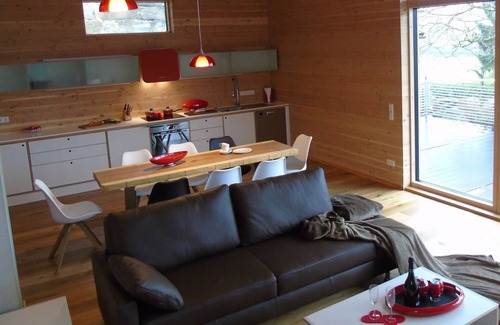 Koslau Ski Chalet | "Quelle" Brauhaus 3, adults only, fireplace, jacuzzi and garden sauna