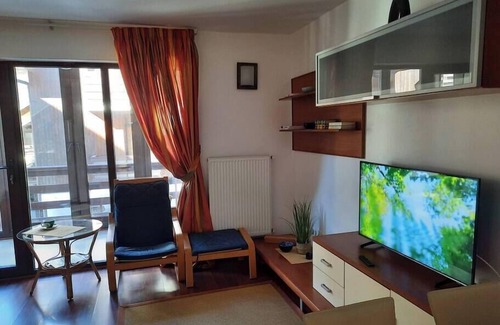Poiana Tapului Apartment | Quiet Nest with Parking and Mountain View