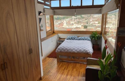 Quito Historic Center Apartment | Quito Downtown View Point Studio