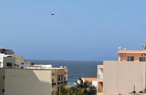 Yof Apartment | Résidence Atlantis F2 avec balcon vue sur mer