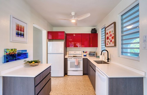 Ensenada House | R Villa - Walk to Steps Beach with POOL, Ocean View & BOCCE Court