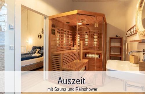 Steinberg Apartment | RamosHansenHof Fewo Fördebrise mit Sauna