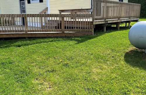St Ignace House | Ranch home with 3 bedrooms upstairs and 1 down. Refurnished June of 2022