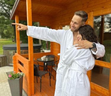 gmina Rogowo House | Ranczo Rogowo jacuzzi sauna staw rybny