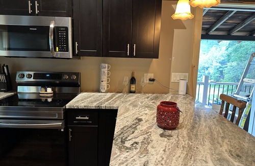 Bolton Landing Apartment | Recently renovated, country setting, short walk to town and beach