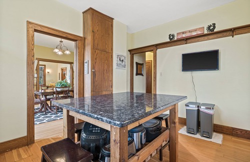 Green Lake House | Red Brick Home across the street from Green Lake and near downtown!