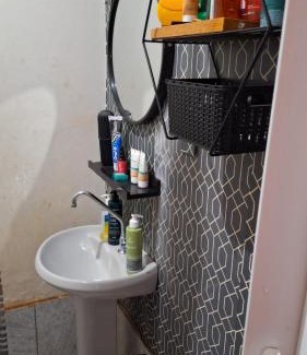 Jardim dos Ipes Apartment | Refrigerado Quarto sala cozinha e sacada