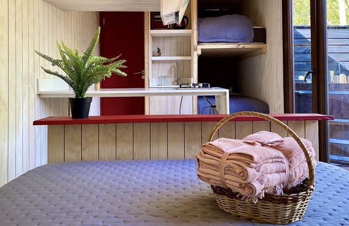 Los Lagos Apartment | Refugio 14 con tinaja caliente en el bosque
