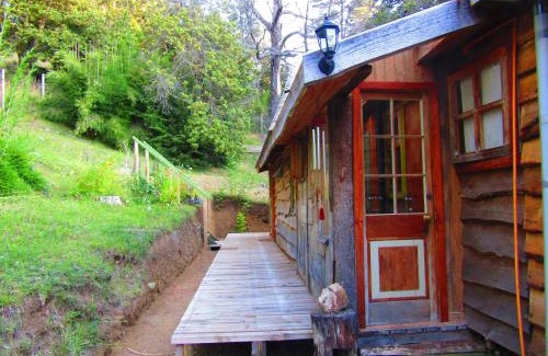 Curacautin House | Refugio Montaña Kultrun Mawida, Mini-Cabaña con baño y cocina privada