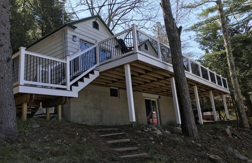 Lake George House | Relax on Dock - Lake George Home