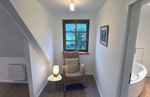 Geelbyholz Apartment | Relaxed time out in the Froschteich vacation apartment at Lassen Hof
