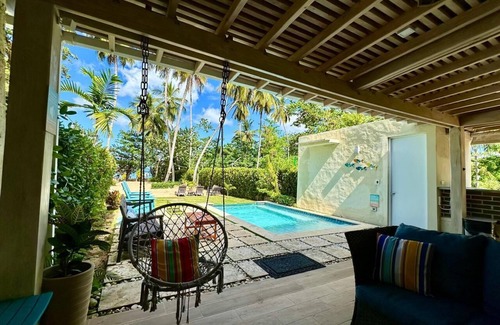 Portillo Villa | Relaxing Beachfront Villa in Portillo Las Terrenas w/optional 6 or 3 bedrooms