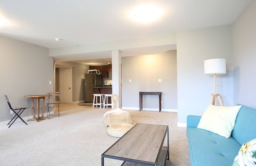 East Hill House | Relaxing guest suite with private patio and beautiful view!